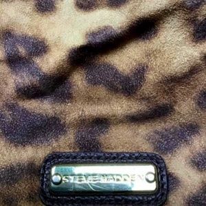 STEVE MADDEN XTRA LARGE LEOPARD TOTE